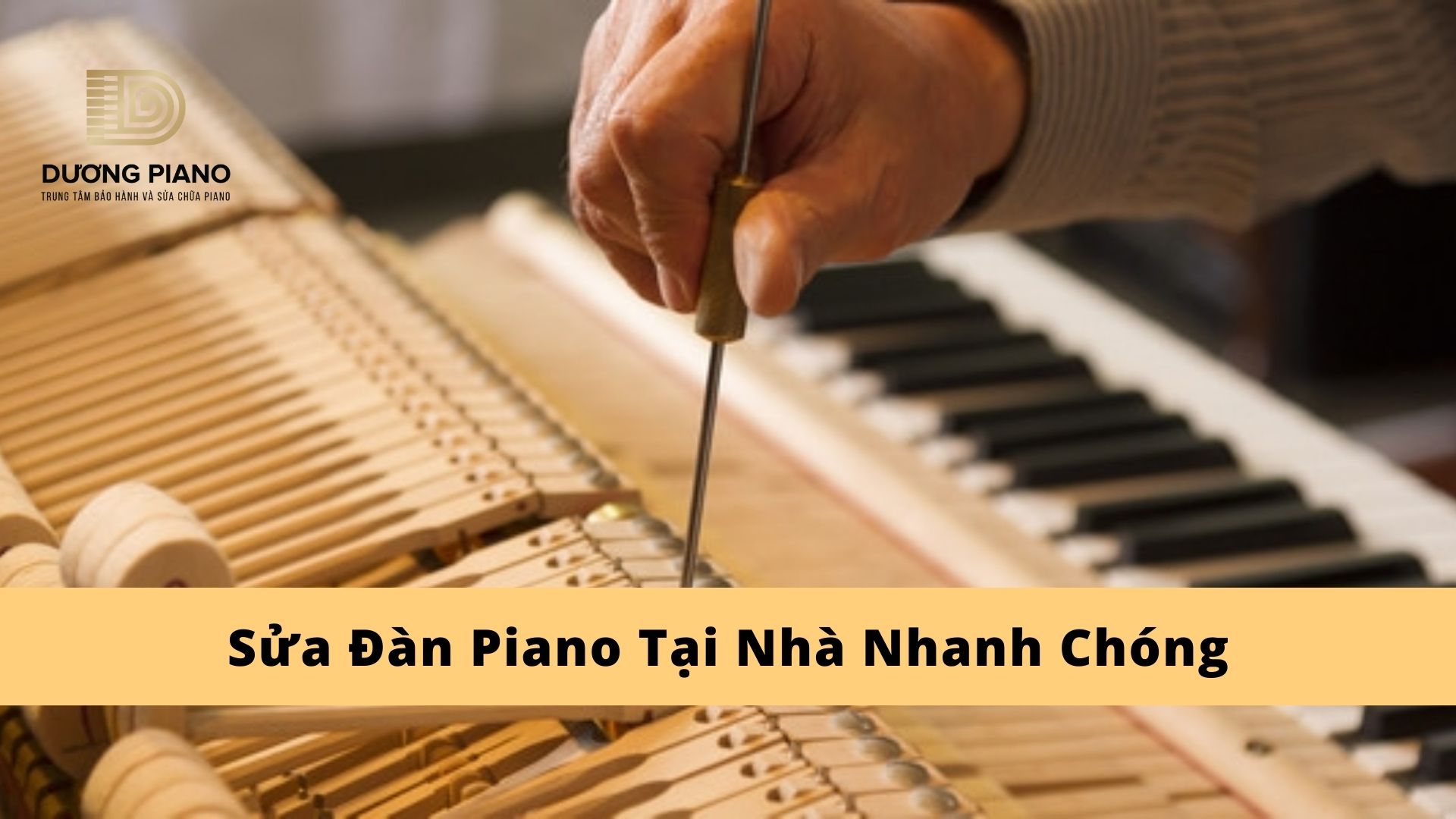 sửa đàn piano tại nhà nhanh chóng