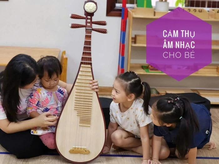 lớp cảm thụ âm nhạc dành cho bé 3-5 tuổi tại Đà Nẵng 